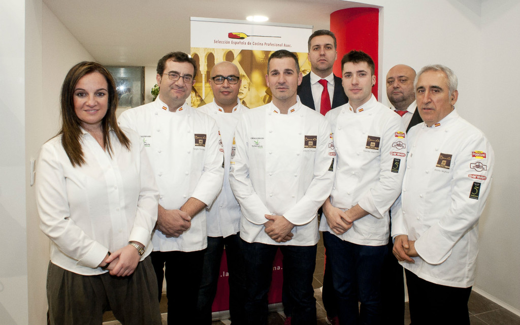 Equipo español en Bocuse d'Or 2015