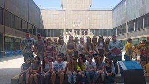 Los alumnos de 1º en el Museo del Traje