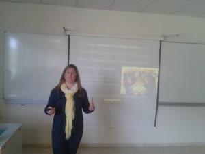 Alicia Martín, secretaria general del COPLEF de Madrid