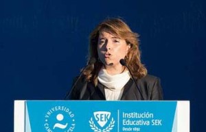 Nieves Segovia y la implicación del alumnado en sus estudios