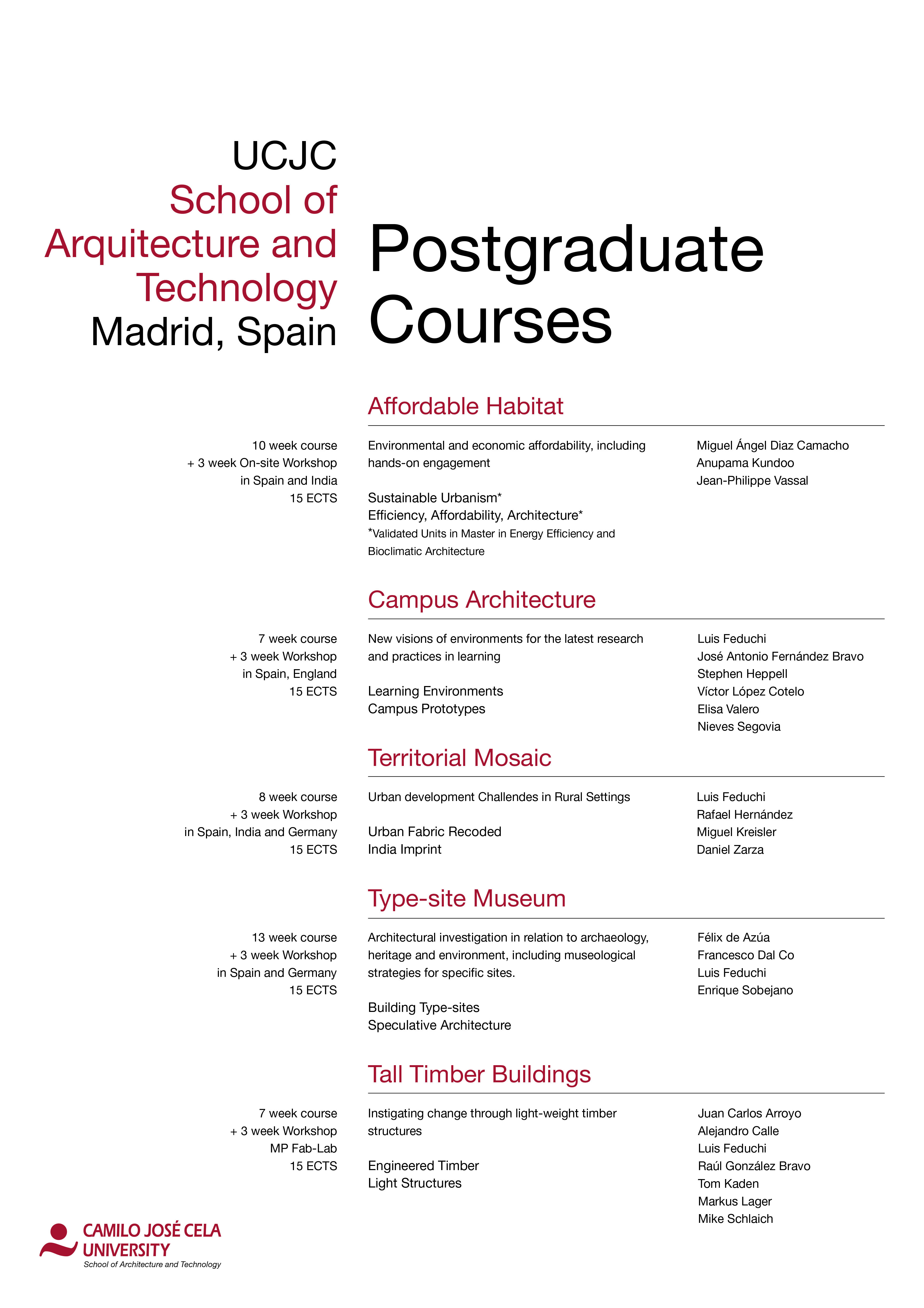 postgraduate courses education