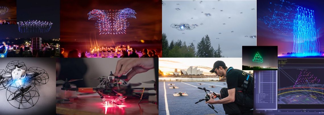 Los drones y sus espectáculos